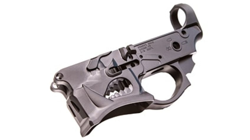 Sharps Bros Warthog Black AR-15 Stripped Lower Rifle Receiver