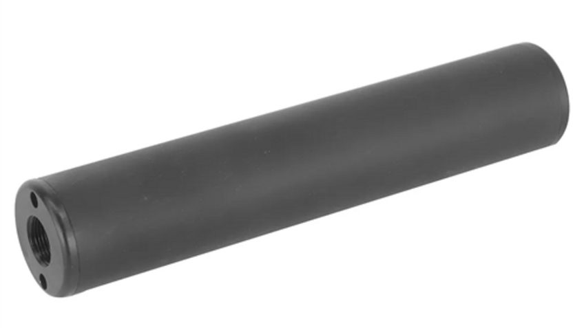 B&T USA Tiger 22 LR Suppressor, 5.5", Black, Direct Thread, Aluminum