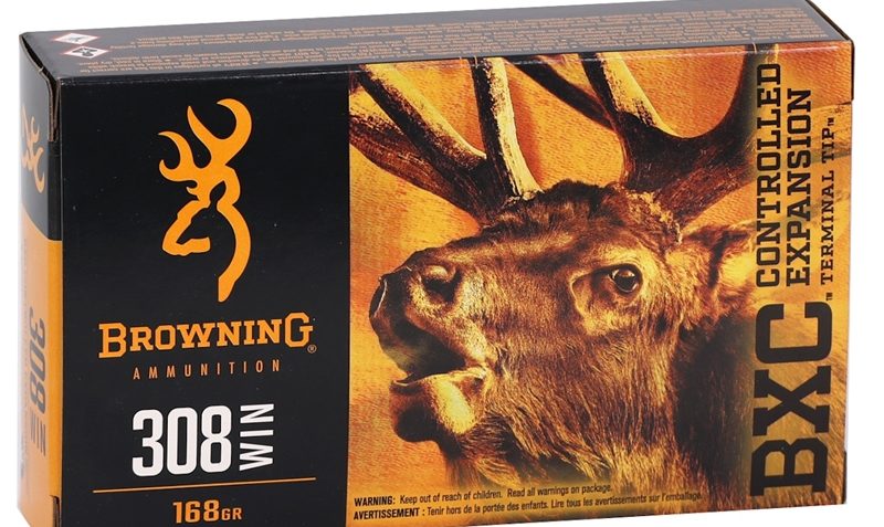 BROWNING BXC Big Game 308 Win 168 gr Rifle Ammo (B192203081)