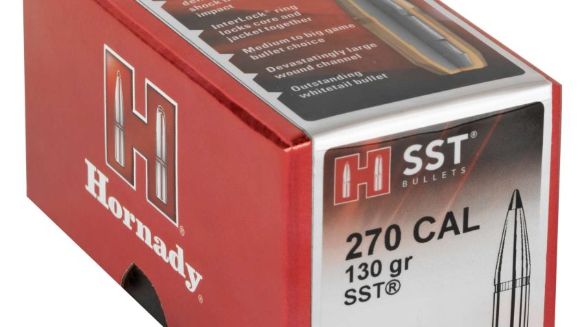 HORNADY .270 Cal 130Gr SST Rifle Bullets (27302)