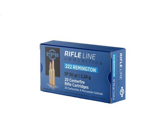 Prvi Partizan .222 Remington SP 50gr 20 Rounds Ammunition – PP2.1