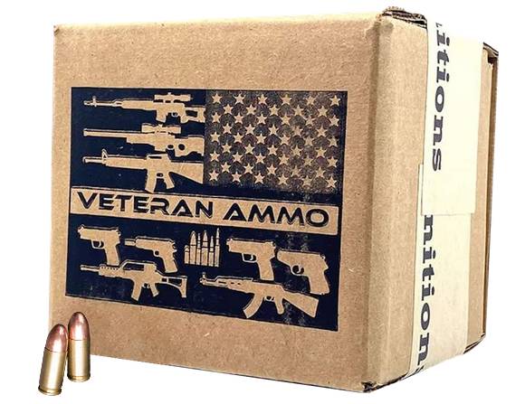 Hyperion Munitions – Veteran Ammo – 9mm – 115 Grain – FMJ